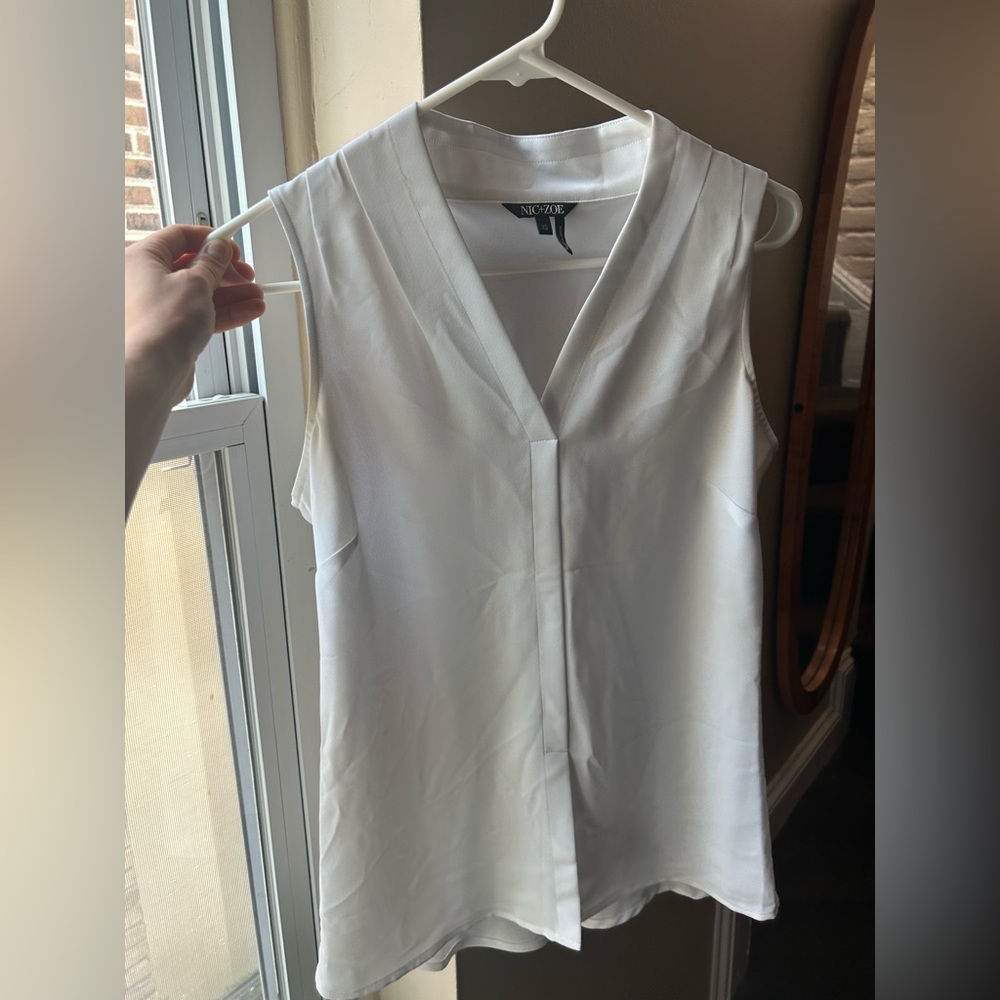 NIC+ZOE day to night work blouse.